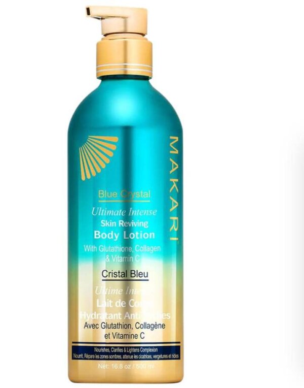 Makari Blue Crystal Lotion Corporelle pour peau revitalisée et éclat radieux