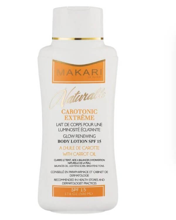 Makari Lotion Carotonic Extreme pour peau hydratée et teint éclatant