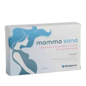 Complément multivitaminé Mamma Sana avec DHA pour femmes enceintes et allaitantes
